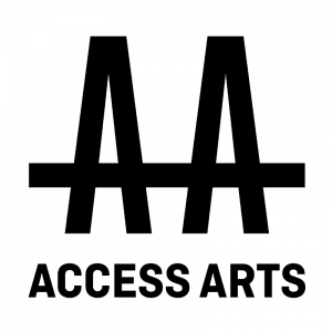 Access Arts Logo Black