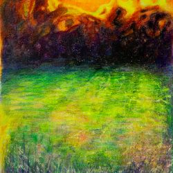 SHADOWS ON GRASS by A.S. Venetsianova-Rubenstein