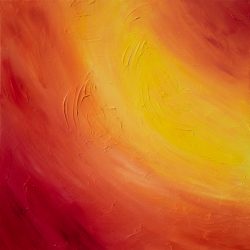 Mixed media on canvas, 61cm x 61cm