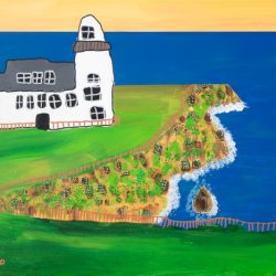 Mixed media on canvas, 90cm x 60cm