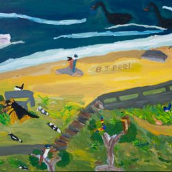 Water mixable oils on canvas, 90cm x 60cm