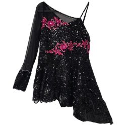 Swarovski crystals on pre-made garment, 80cm x 95cm (size 16)