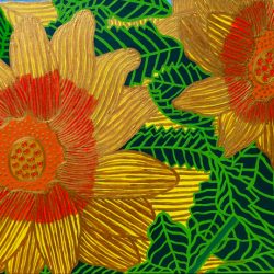 Peter Hughes_ THREE DIFFERENT TYPES OF SUNFLOWERS