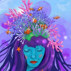 UNDERWATER WOMAN by Sue Yule